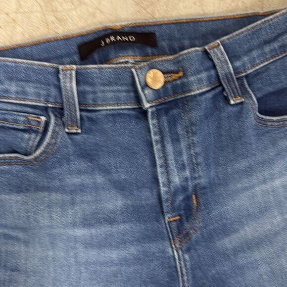 Classic Blue Denim Jeans JBRAND - Never Worn - Size 27 Dark Wash Jeans - Picture 2 of 3